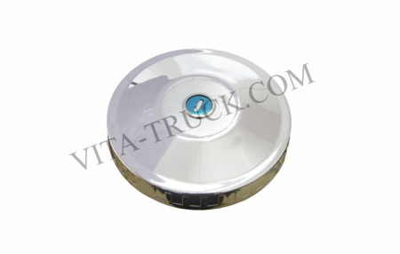 20770-АТ Крышка бензобака "АТ" D=80мм с ключом (металл МЕРС.МАН-ВОЛЬВО-ДАФ-СКАНИЯTEKSAN)  