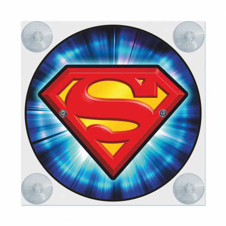 Табличка светодиодная "Лайт-бокс" мини на лобовое стекло (№66 SUPERMAN)