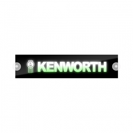 Табличка светодиодная 10*50 Лобовое (12v) (KENWORTH цветная)