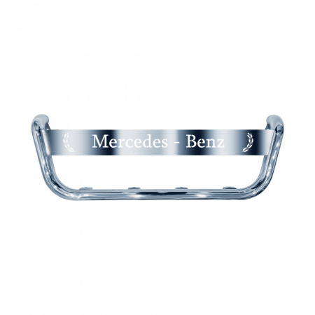 Кенгурятник с надписью для Mercedes MP3 MB004