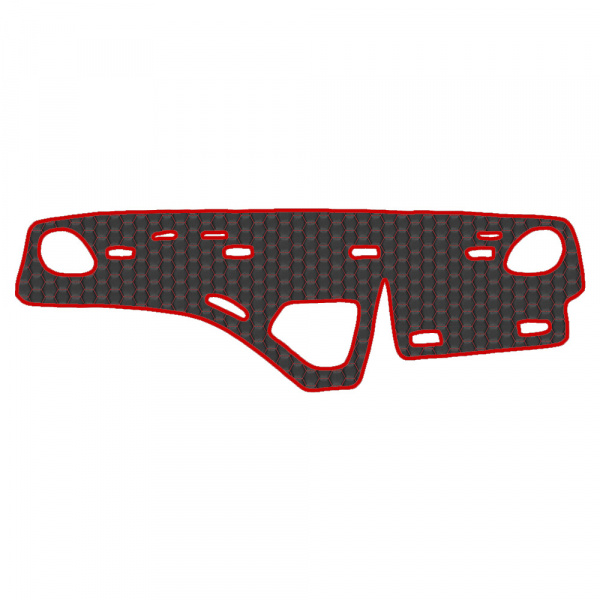 Стеганная накладка на приборную панель VOLVO FH-13 от 2013 г. №26