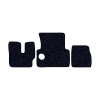 33-Коврики ворсовые MAN F-2000 Commandor -(АВС 3 коврика. МТ) (Карлайт (Синий) кант Черный)