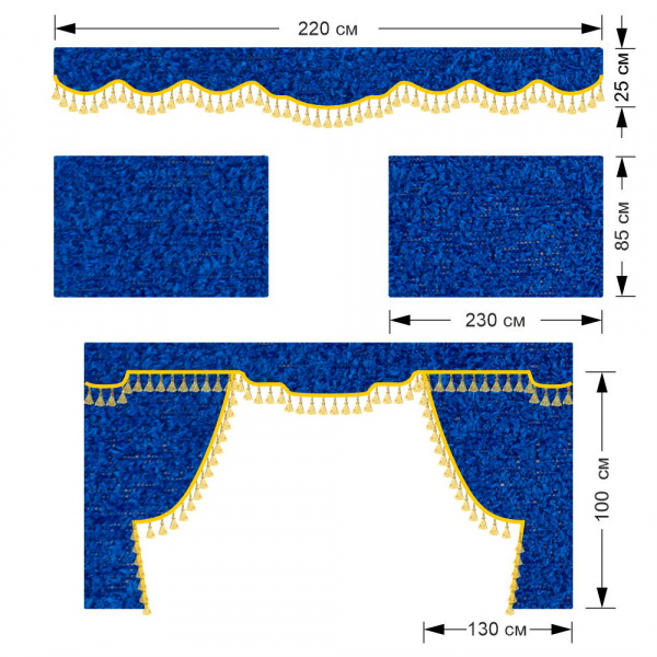 Комплект автоштор КЗ NEO