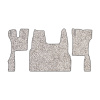 96-Коврики ворсовые SCANIA S  -(ABTC 3 коврика. АТ) (Фортуна (Серый) кант Серый)
