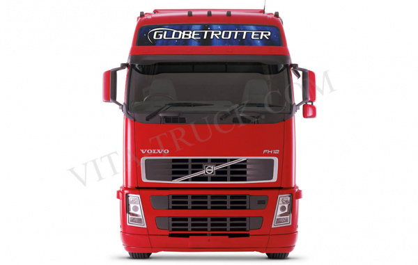 Наклейка на кабину VOLVO FH 3 (200*30 станд. кабина) (Северное сияние)