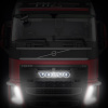 Светодиодная надпись-логотип для грузовиков VOLVO (1300х160мм)