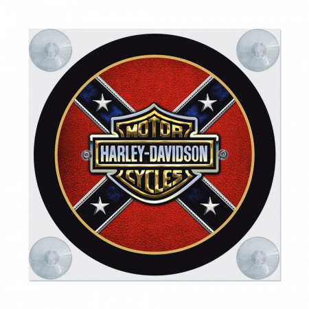 Табличка светодиодная "Лайт-бокс" мини на лобовое стекло (№43 Harley-Davidson)