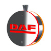 Фонарь под зеркало DAF (LED, нерж., комп. 2 шт)