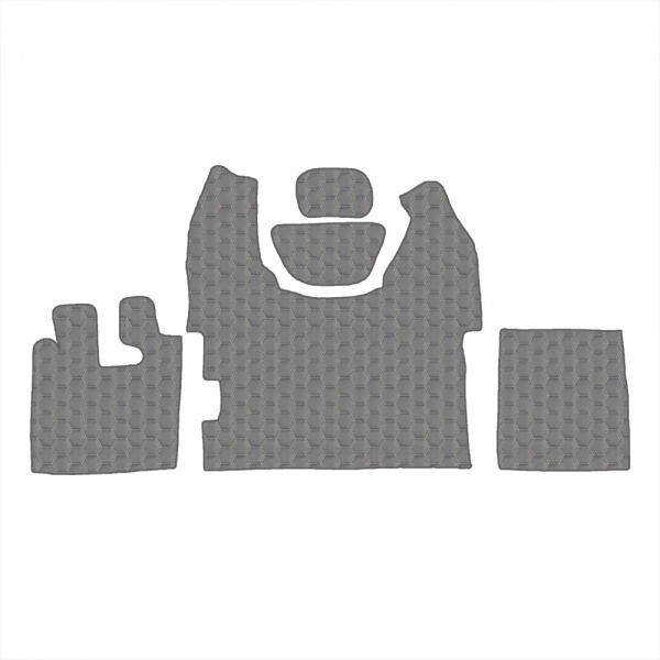 1.6 Коврики стёганные DAF XF 105 от 2012  (АТ) 410 