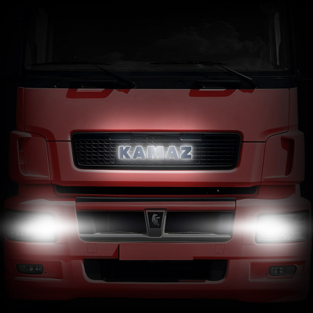 Светодиодная надпись-логотип для грузовиков КЗ NEO/NEO2 (510х85мм)