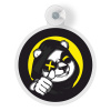 Вымпел-бейдж на присоске (Ø125мм) PANDA