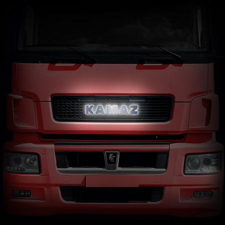 Светодиодная надпись-логотип для грузовиков КЗ NEO/NEO2 (510х85мм)