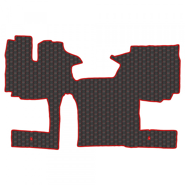 13.4 Коврики стёганные Sitrak C7H (АТ, кулиса на полу, холодильник) от 2023г.в.