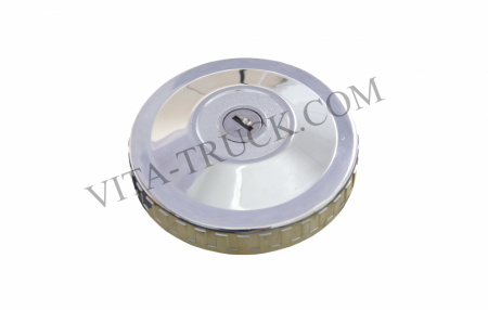 20668-АТ Крышка бензобака "АТ" D=60мм с ключом (металл Вольво "TEKSAN")  