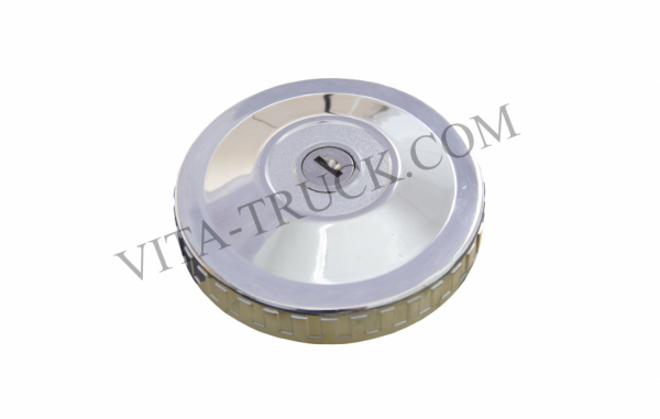 20668-АТ Крышка бензобака "АТ" D=60мм с ключом (металл Вольво "TEKSAN")  