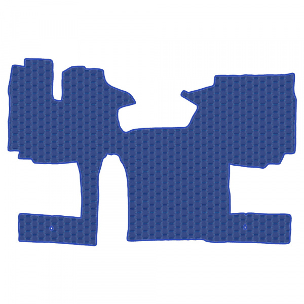 13.4 Коврики стёганные Sitrak C7H (АТ, кулиса на полу, холодильник) от 2023г.в.