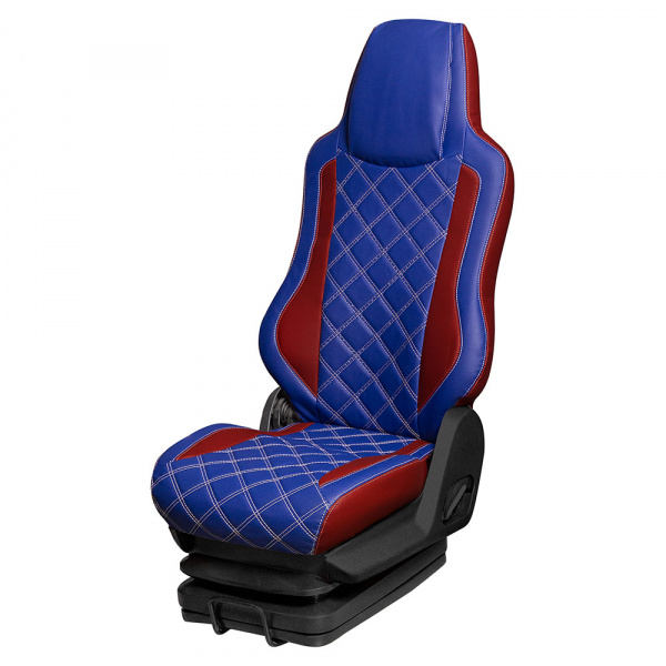 155 Чехлы Люкс FAW JH6 (тягач) от 2023г.в. (1рем.) 2выс.сид.,1подл.вод.,1подл.пасс