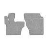 120-Коврики ворсовые JAC N200 -(АВ Водитель и пассажир) (UPP-8 (Серый) кант Серый)