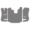3.12 Коврики стёганные SCANIA 5 seria R от 2018 -  (Премиум Серый)