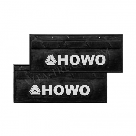 Брызговики черные 67х27 HOWO
