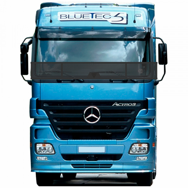 Защита лобового стекла для MERCEDES MP1/MP2 (металл, прямые углы)