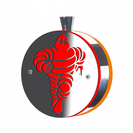 Фонарь под зеркало MICHELIN (LED, нерж., комп. 2 шт)