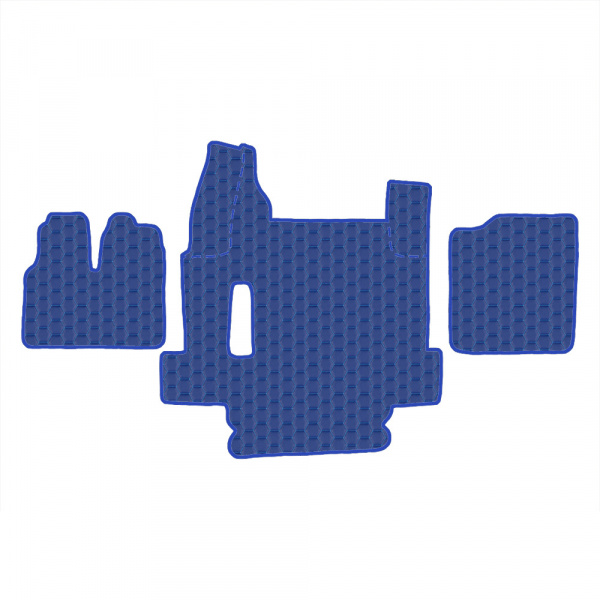 4.14 Коврики стёганные MAN TGX от 2017г.в. (АТ, 2 полки, без холодильника)