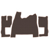 2.11 Коврики стёганные VOLVO FH13 Бельгийка -  (Классик Коричневый)