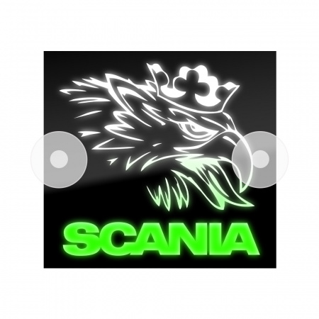Табличка светодиодная 14*15 Лобовое (24v) (SCANIA цветная)