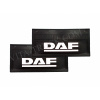 Брызговики Черные Люкс 52*25 DAF (Надпись Белая)