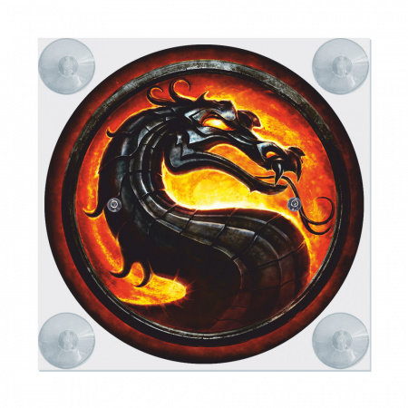 Табличка светодиодная "Лайт-бокс" мини на лобовое стекло (№90 MORTAL KOMBAT)