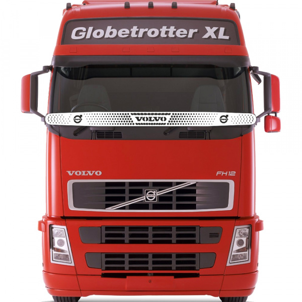 Защита лобового стекла для VOLVO FH3 (нерж. сталь, косые углы)