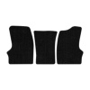 55-Коврики ворсовые ГАЗЕЛЬ -(АВС 3 коврика. МТ) (UPP-6 (Черный) кант Серый)
