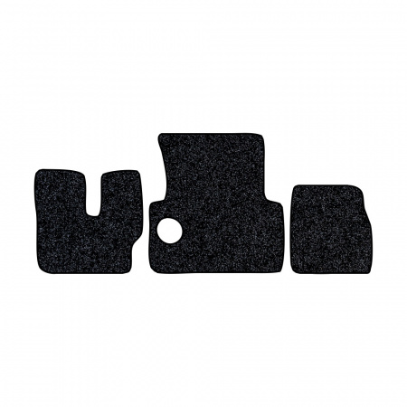 33-Коврики ворсовые MAN F-2000 Commandor -(АВС 3 коврика. МТ) (Карлайт (Серый) кант Черный)