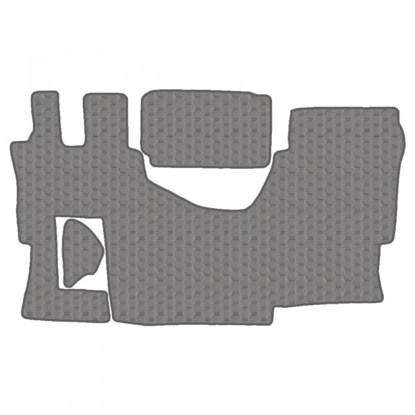 5.7 Коврики стёганные MERCEDES ACTROS MPIV от 2011 SoloStar