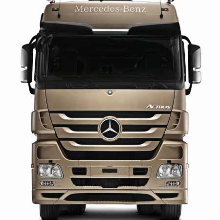 Накладка-надпись "ACTROS" на капот из нержавеющей стали NKN-101