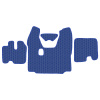 8.1 Коврики стёганные KAMAZ 5490 от 2016г (МТ)  (Премиум Синий)