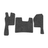 21-Коврики ворсовые SCANIA R  -(ABTC 3 коврика. АТ) (UPP-3 (Серый) кант Серый)