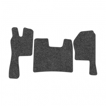 21-Коврики ворсовые SCANIA R  -(ABTC 3 коврика. АТ) (UPP-3 (Серый) кант Серый)