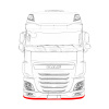 Защитная дуга (юбка) бампера DAF 106