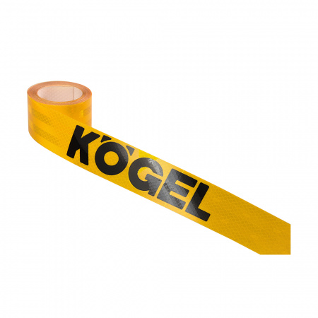 Лента светоотражающая KOGEL (желтые соты, 65мх5см) 6887