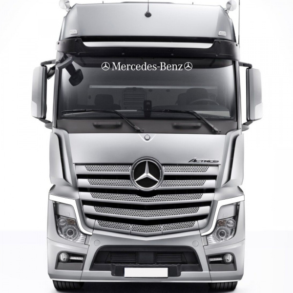 Накладки из нержавеющей стали на капот Mercedes-Benz MP4 NKN-103