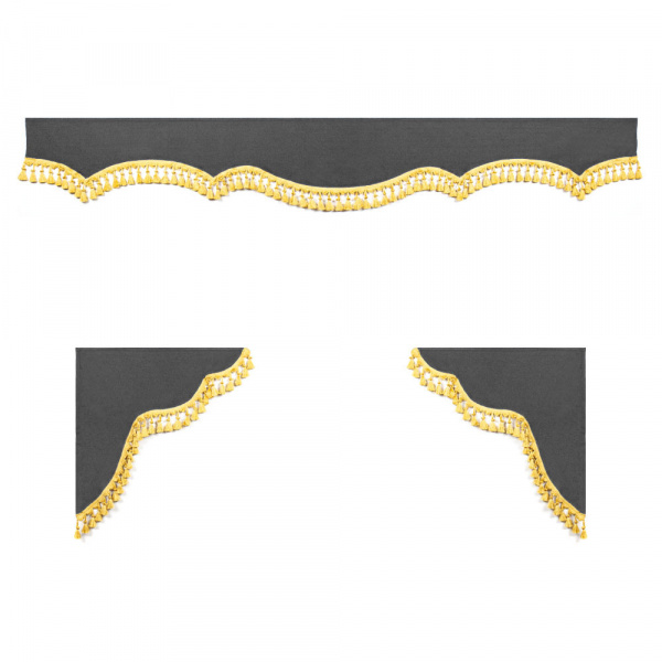 Ламбрекен комплект с маркой SCANIA 2,4м