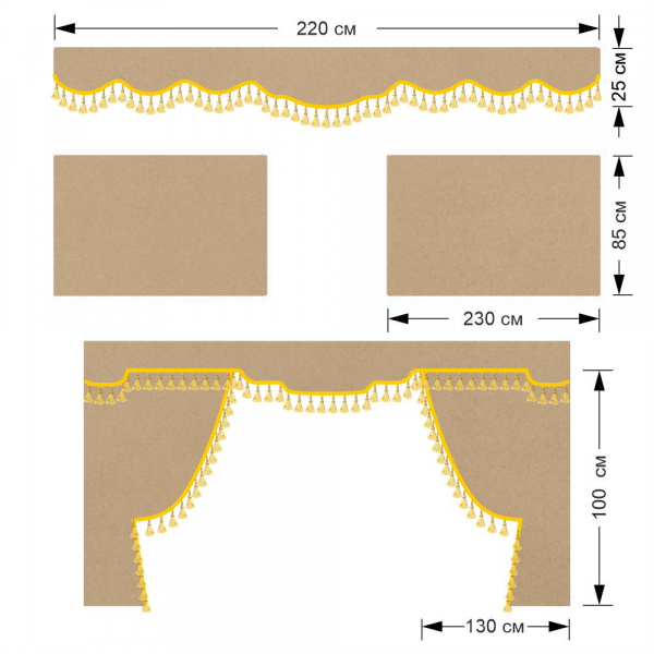 Комплект автоштор КЗ NEO