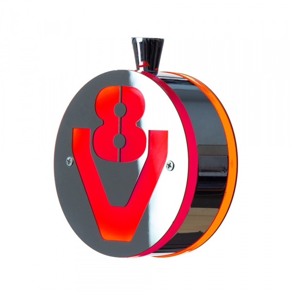 Фонарь под зеркало V8 (LED, нерж., комп. 2 шт)