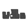 33-Коврики ворсовые MAN F-2000 Commandor -(АВС 3 коврика. МТ) (UPP-3 (Серый) кант Черный)