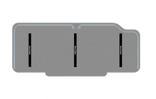 РСП Чехол-наматрасник для Sitrak C7H480 MAX от 2022 г.в. (Микрофибра Серый)
