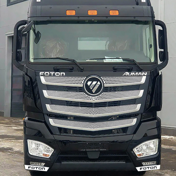 Накладки из нержавеющей стали на бампер FOTON AUMAN NKN-144