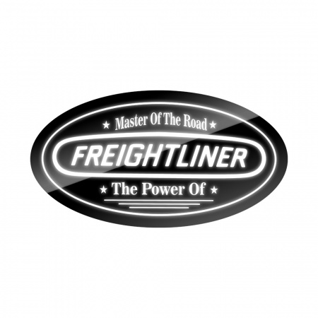 Панель на спальник 75*40 Овал (24v) (Freightliner белый)