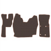 2.7 Коврики стёганные VOLVO FMX с 2011г. (АТ) 410  (Классик Коричневый)